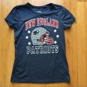 Women’s New England Patriots Tee Medium Blue
